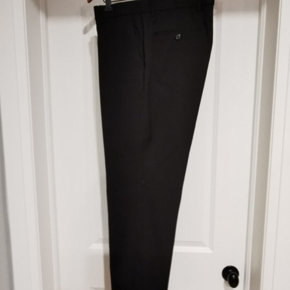 PERRY ELLIS mens dress pants, Black, Size 36/30 - Picture 1 of 5